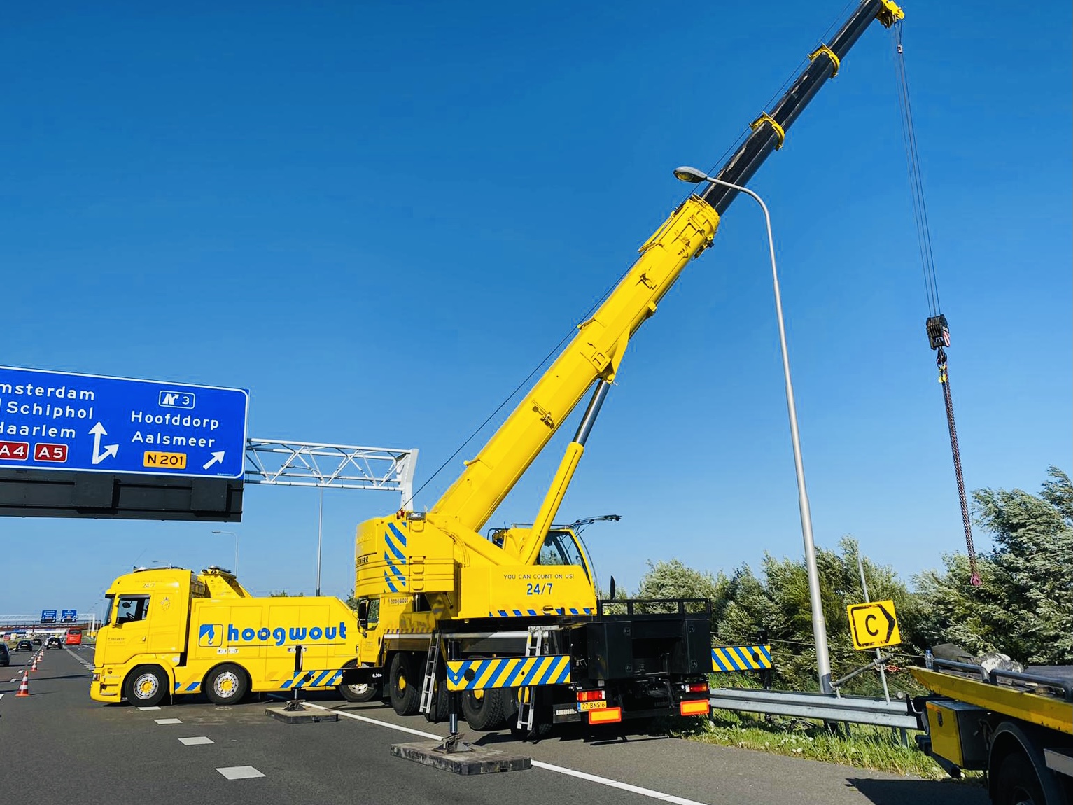 Hijswerk bij zware berging