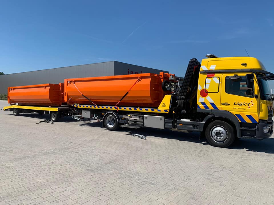 Salvagecontainer mobiliteits oplossing