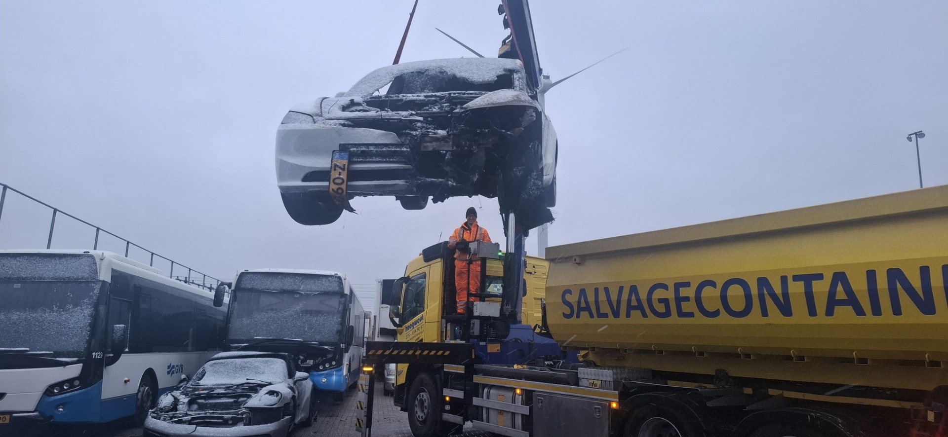 Salvagecontainer Phev Berging